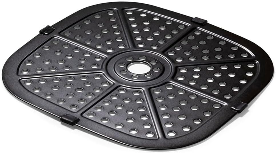 Tognana Iridea, friggitrice ad aria 5,5 L con contenitore e griglia antiaderente e display digitale, verde salvia Tognana Iridea, friggitrice ad aria 5,5 L con contenitore e griglia antiaderente e display digitale, verde salvia