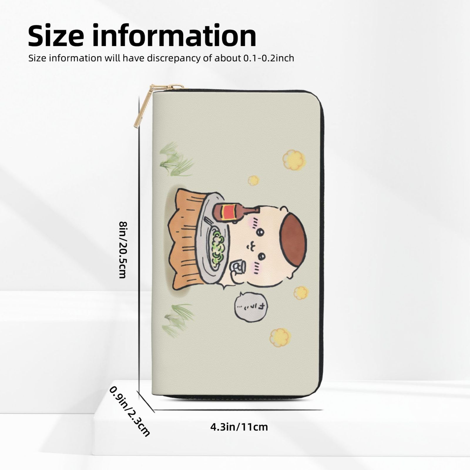Amazon.co.jp: 財布 ちいかわ くりまんじゅう 長財布 レザー なが 