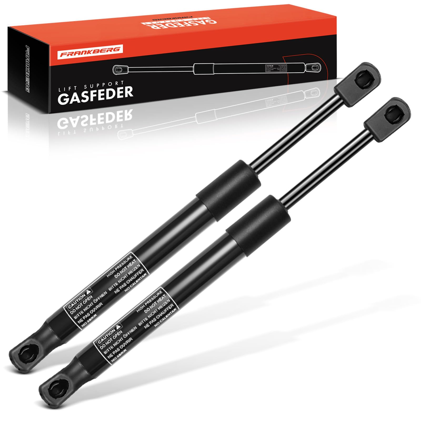 Frankberg 2x Gas Struts Tailgate Compatible with 407 6D Notchback All motors Notchback 2004-2010 Replace# 8731J5