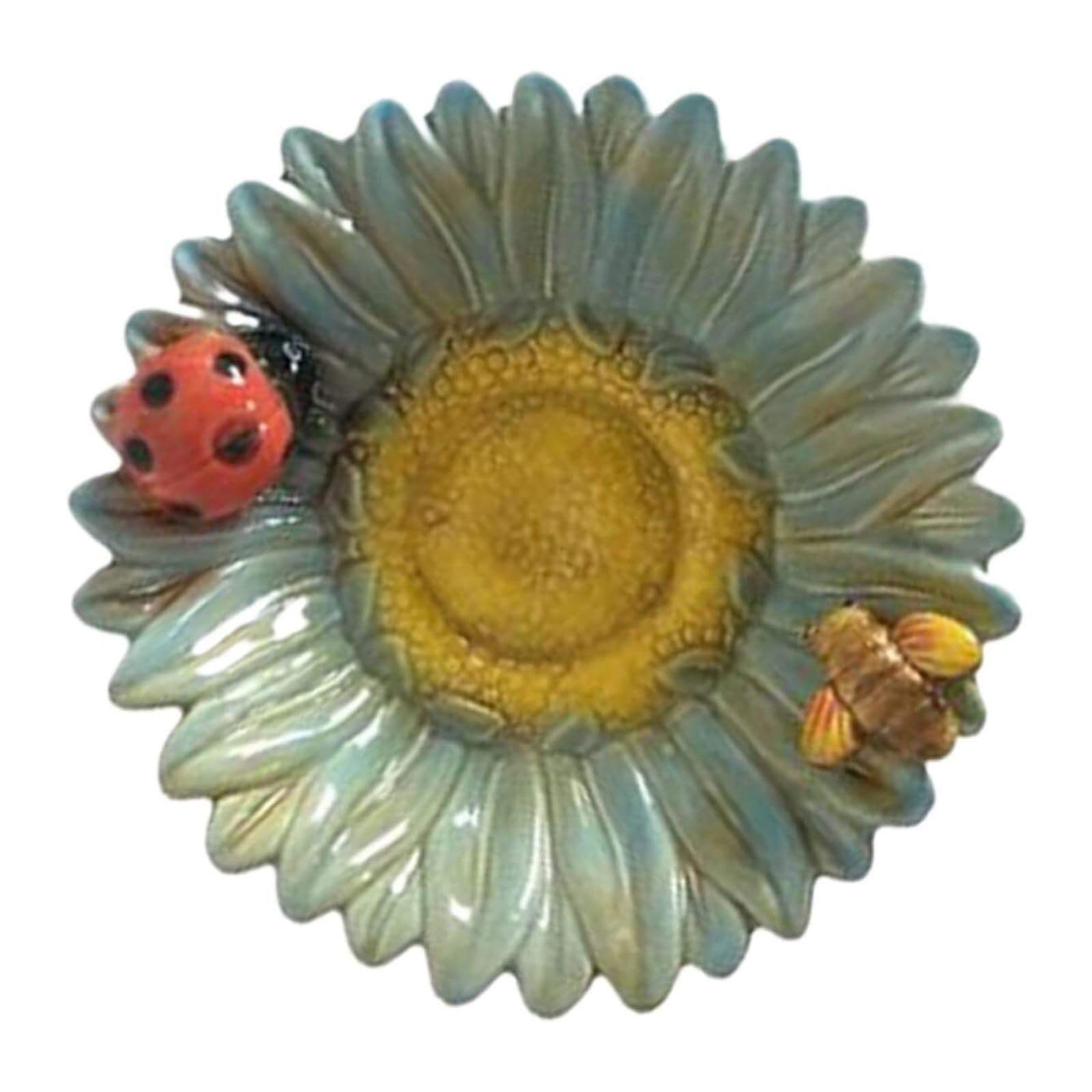 Porte-savon facile à nettoyer avec motif tournesol pour une hygiène parfaite chez soi