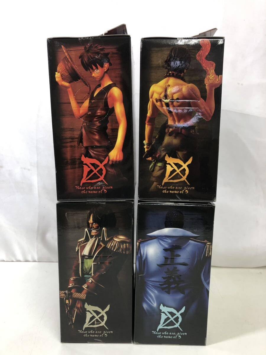 Amazon.co.jp: ワンピース DXフィギュア Dの称号 ルフィ ガープ エース 