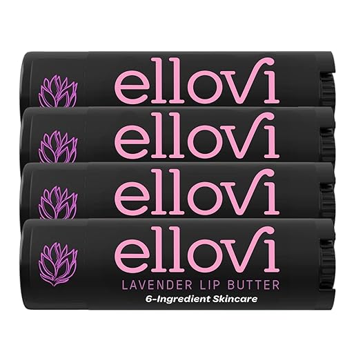 Miniatura 89 de Ellovi Natural Lip Butter Lip Balm - Blossom - Pure Enough to Eat - Made With Just 6 Vegan Ingredients - Moisturizing Lip Care for All Day Hydration