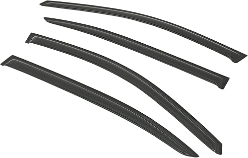 Miniatura 2 de SCITOO Viseras de ventana de montaje exterior deflector protector de lluvia compatible con 2008-2012 para Honda para Accord 4 piezas