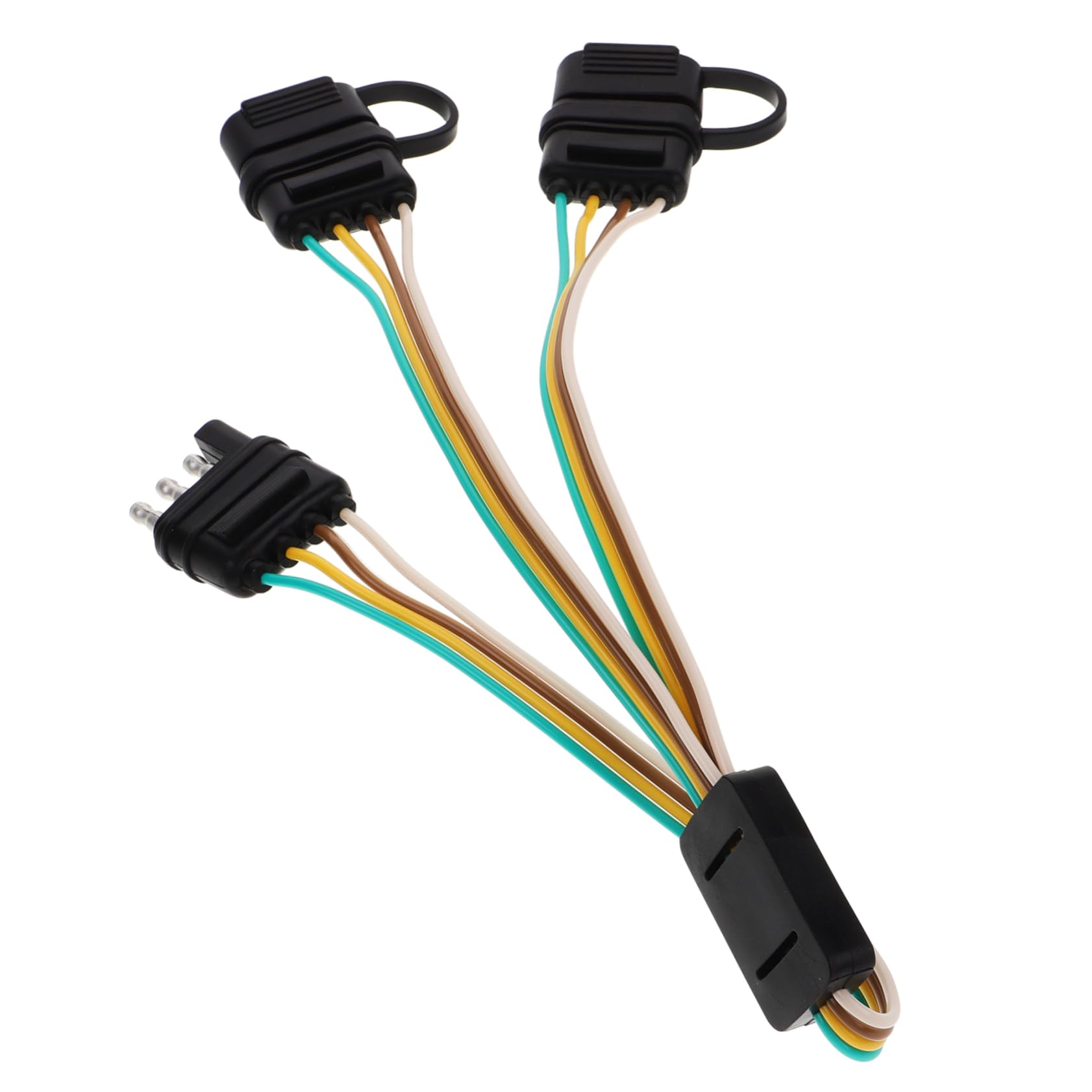 PRETYZOOM Versatile 4 Pin Trailer Harness for Light Installation Power Connection