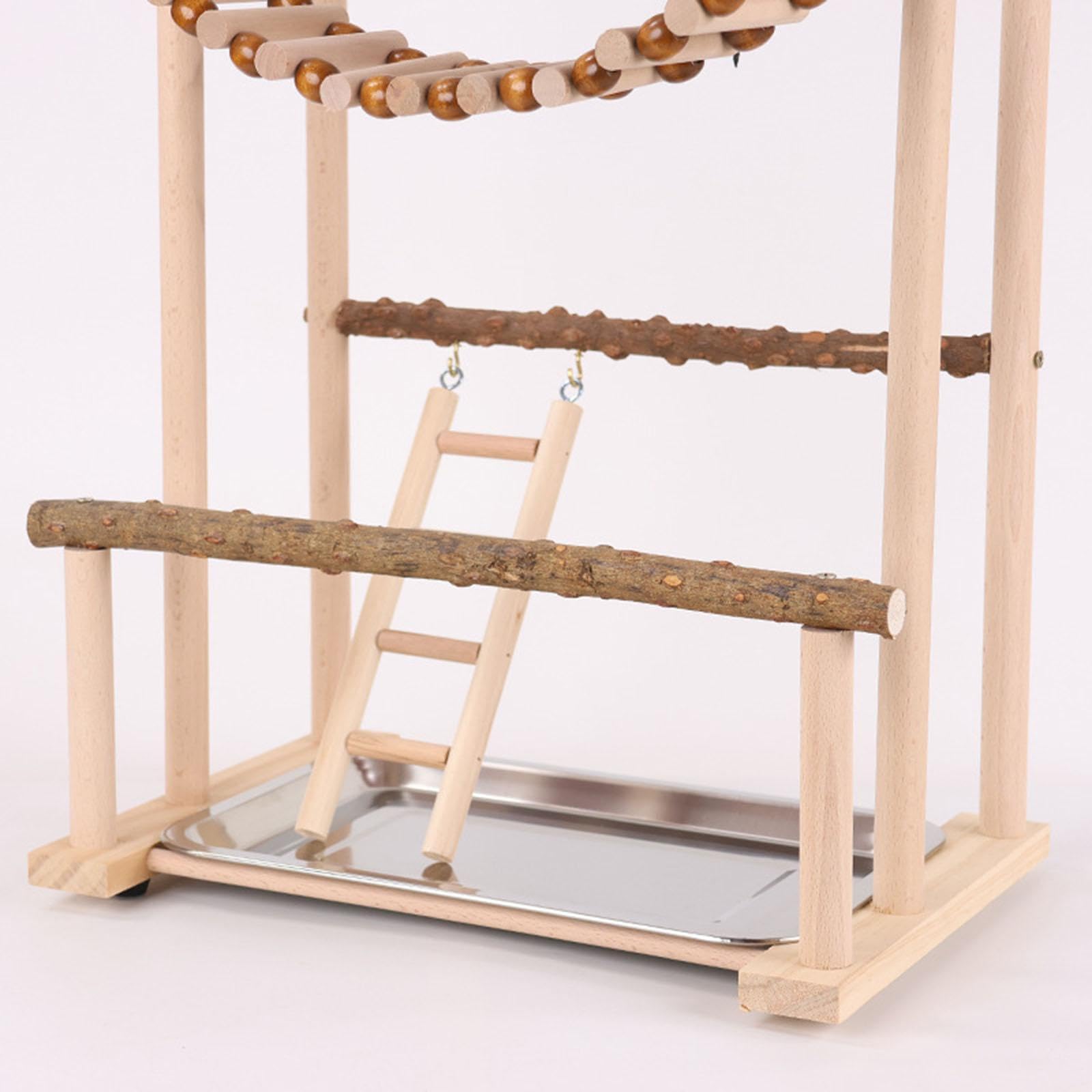 Qianly Area Giochi per Pappagalli, Stand per Parrocchetti