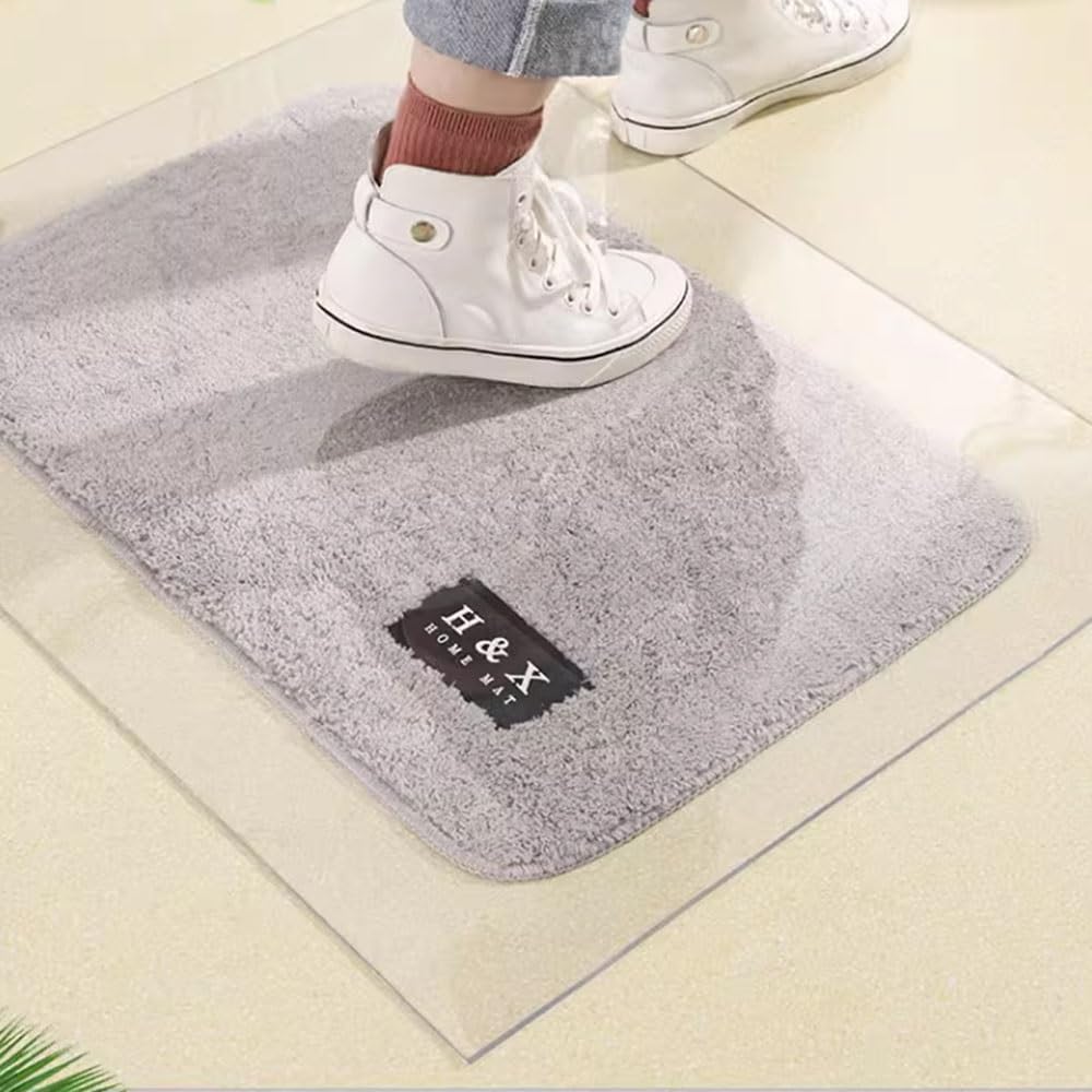 Tapis de chaise épais de 1 mm pour sols durs - Protection de sol en bois dur durable pour bureau et cuisine - Anti-rayures - Dimensions : 120 x 220 cm - Convient aux sols de 30 à 160 cm de large et