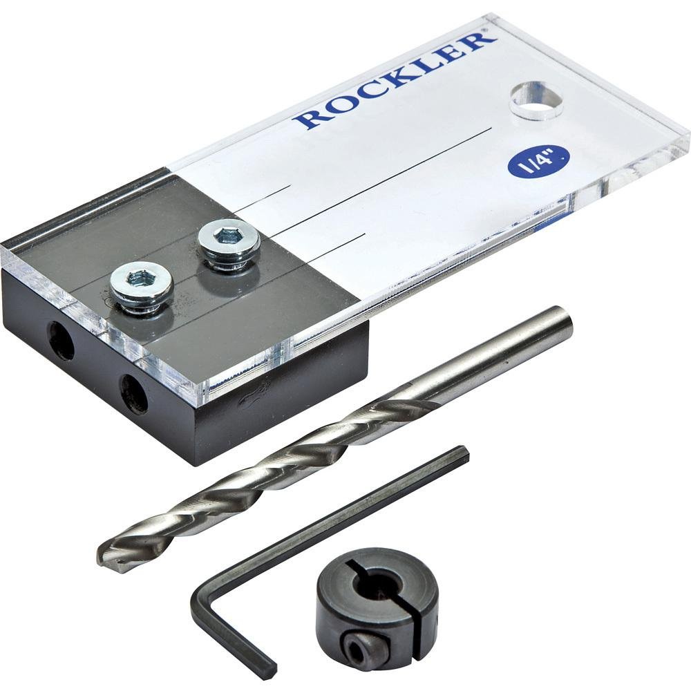 Rockler 1/4'' Dowel Drilling Jig Kit