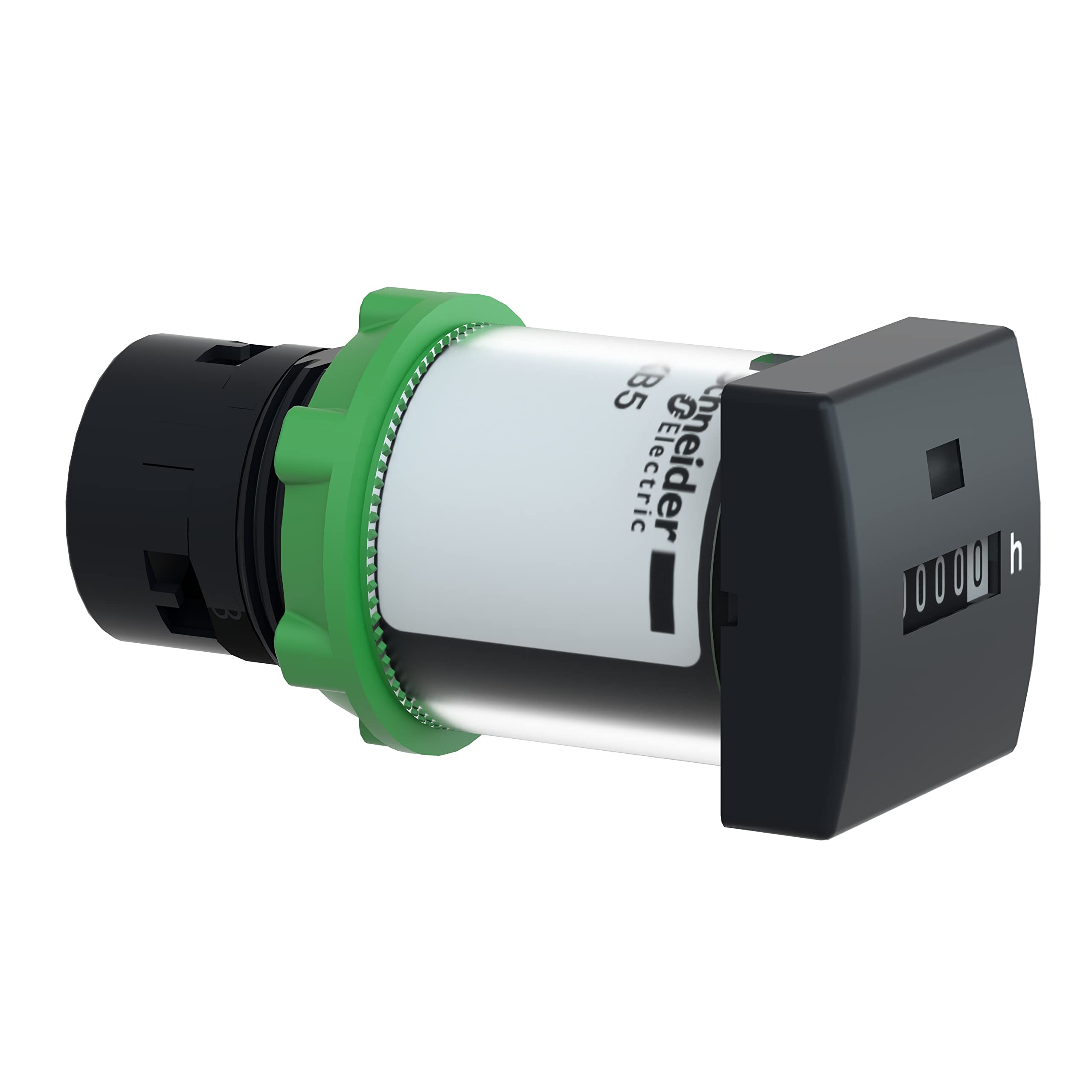 Schneider Electric XB5DSM Contador Horario, Pantalla 5 Dígitos, Mecánica 230-240 V Ca 50 Hzc