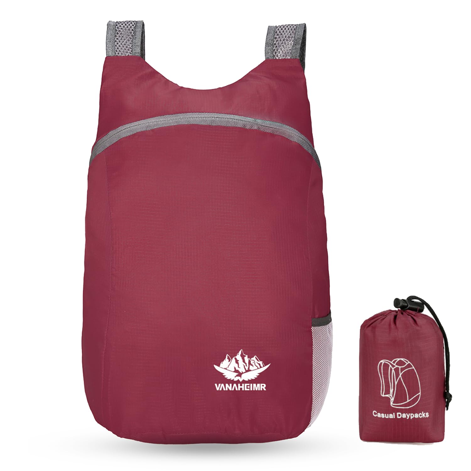 Taiyyi Ultralight Foldable Backpack,Water Resistant Hiking Daypacks(E)