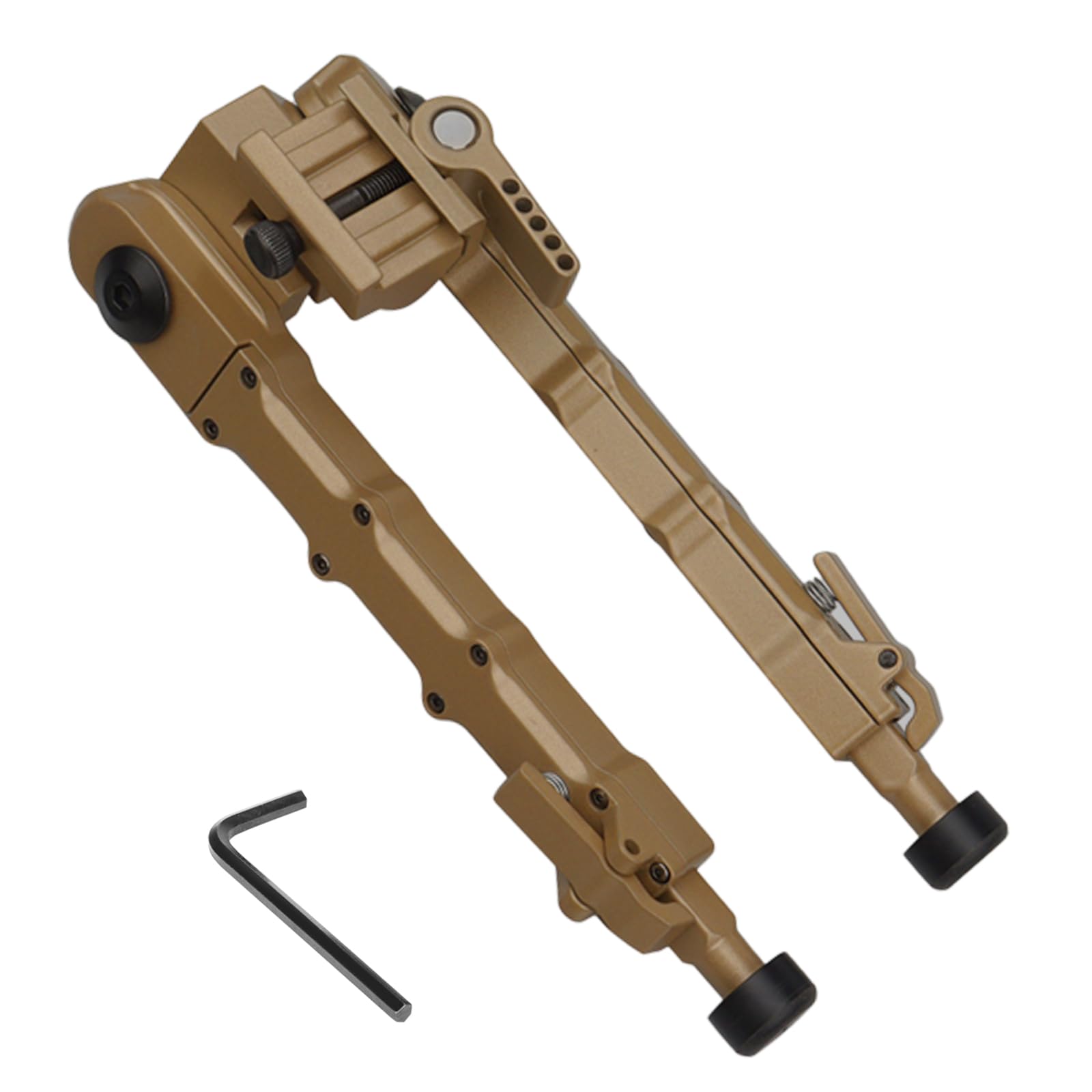 Bípode de Disparo Portátiles, Bípode Montaje Picatinny, 6,69-8,26 Pulgadas, Ajustables Bipode, Bípode de liberación Rápida Plegable, Bípode De Rifle De Aire V9, Utilizado para Cazar