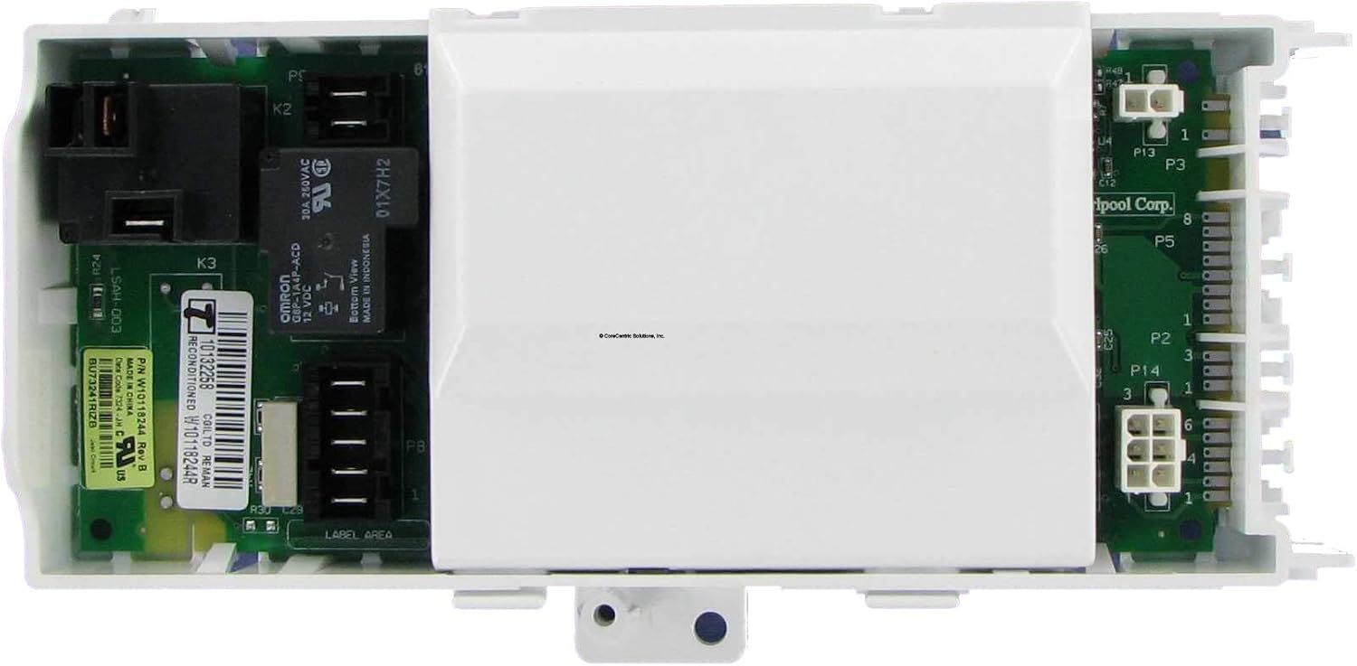CoreCentric Remanufactured Laundry Dryer Control Board Replacement for Whirlpool W10118244 / WPW10118244