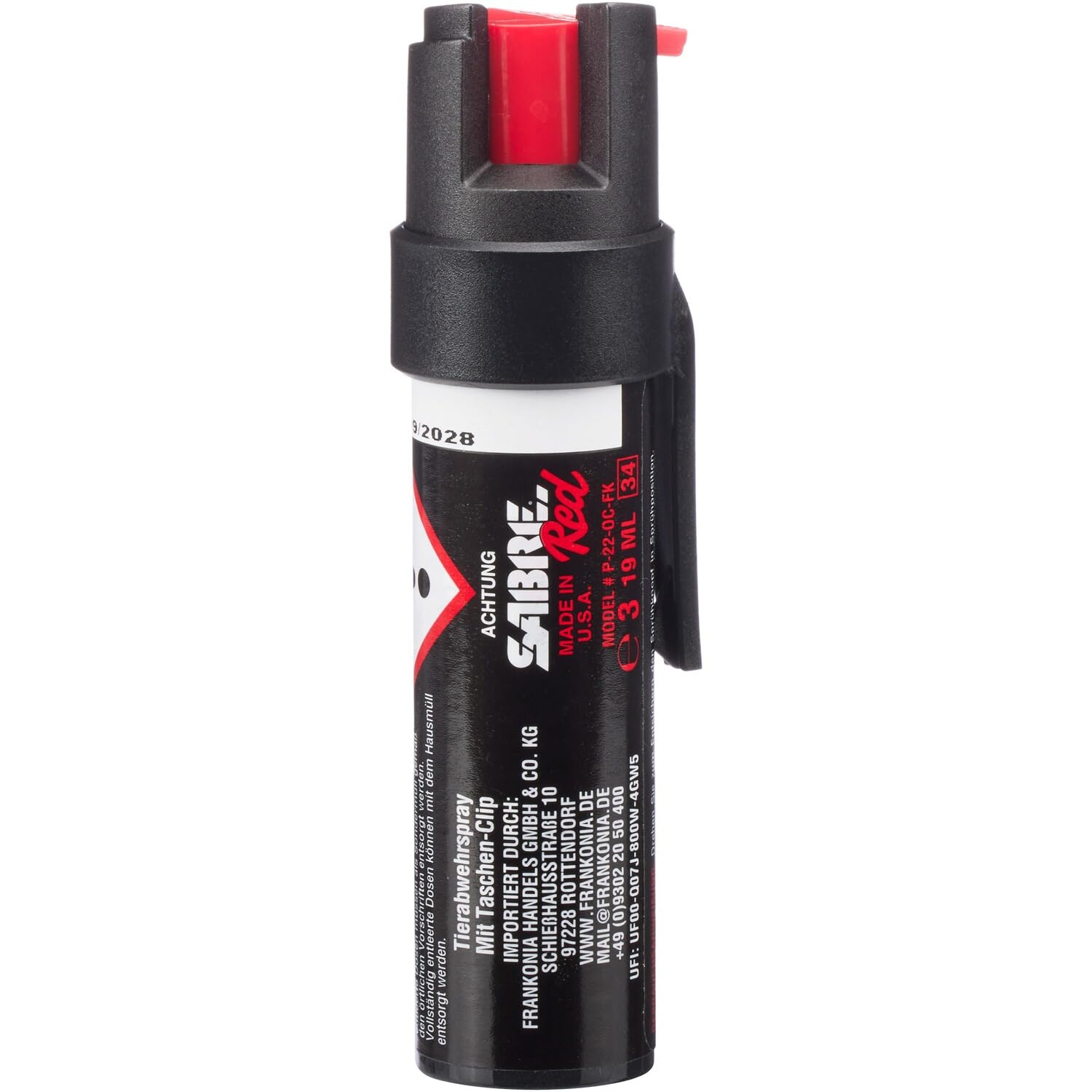 SR-Sabre .75oz Pocket Unit w/Clip
