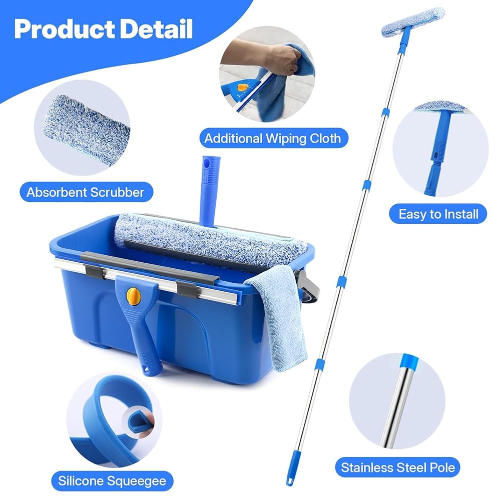 Kit Extensible Rasqueta Inoxidable