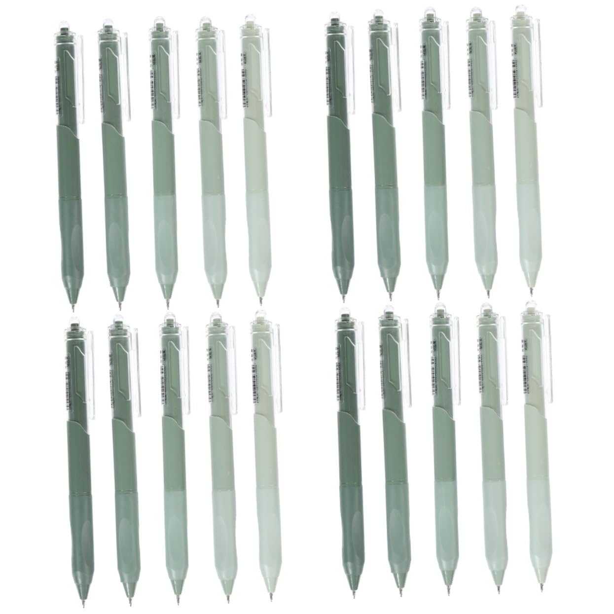 Lurrose 4 Set Gel Retrattile Design E Ergonomico Scrittura Liscia E Veloce Per Studenti E Ufficio Materiale Resistente E Leggero 5 Pezzi*4