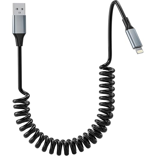 clickfish Lightning Coil Cable