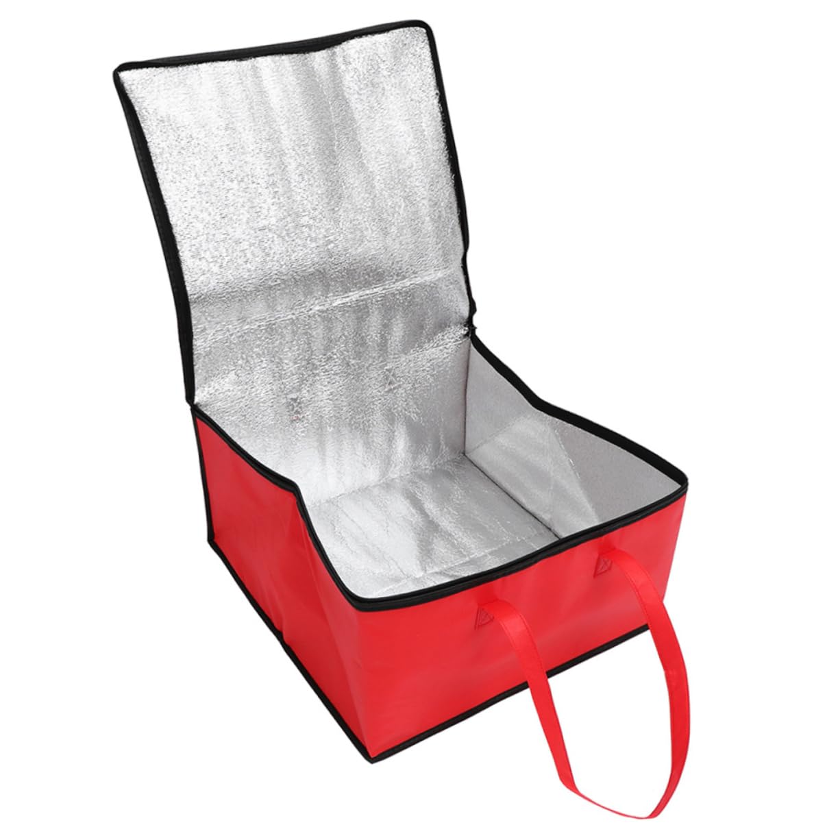 LALADEFIEE Food Bag Insulated Reusable Thermal Pizza Bag for Restaurant Beach Shopping