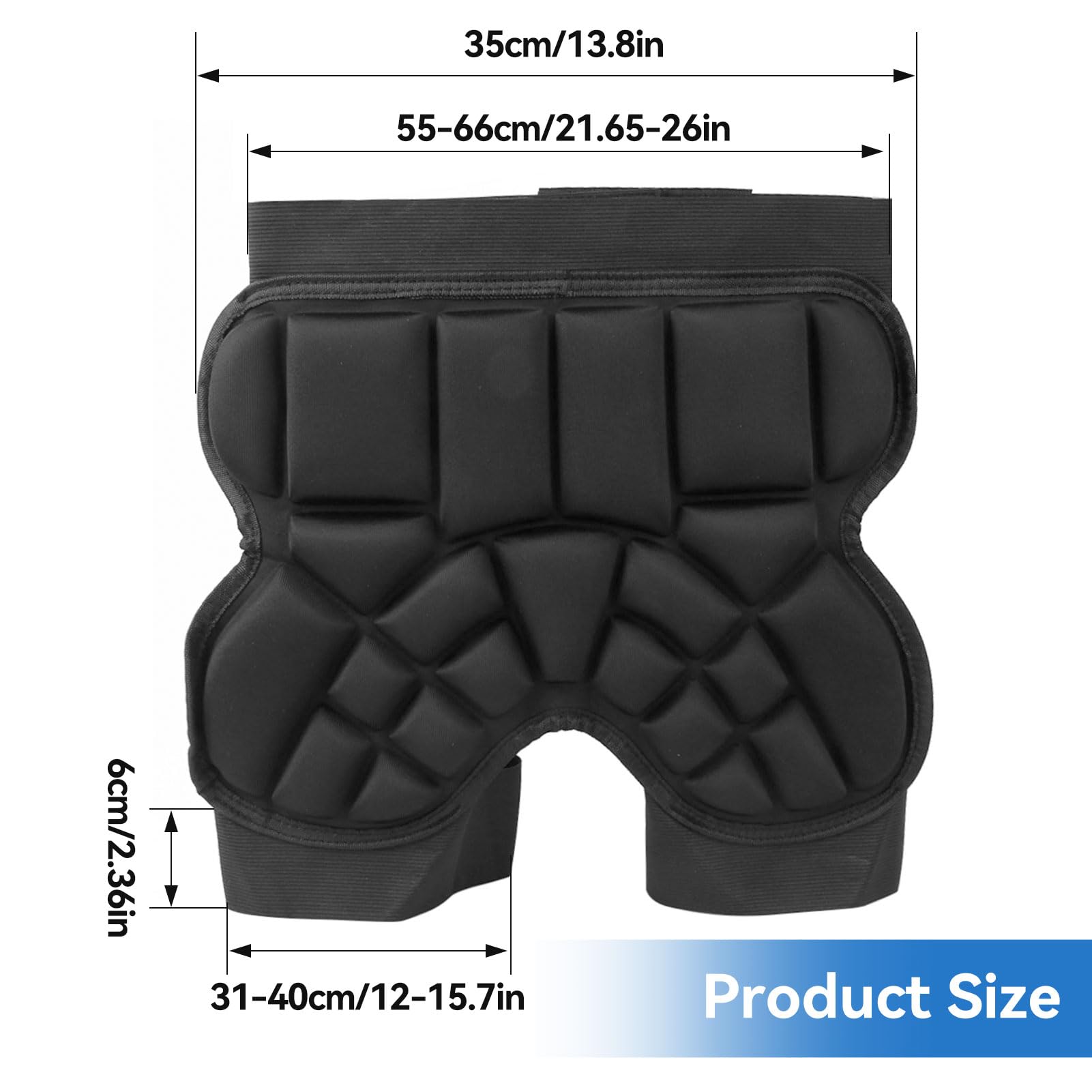 Protezione Dorsale Equitazione Bambino Pantaloncini Sci Protezioni