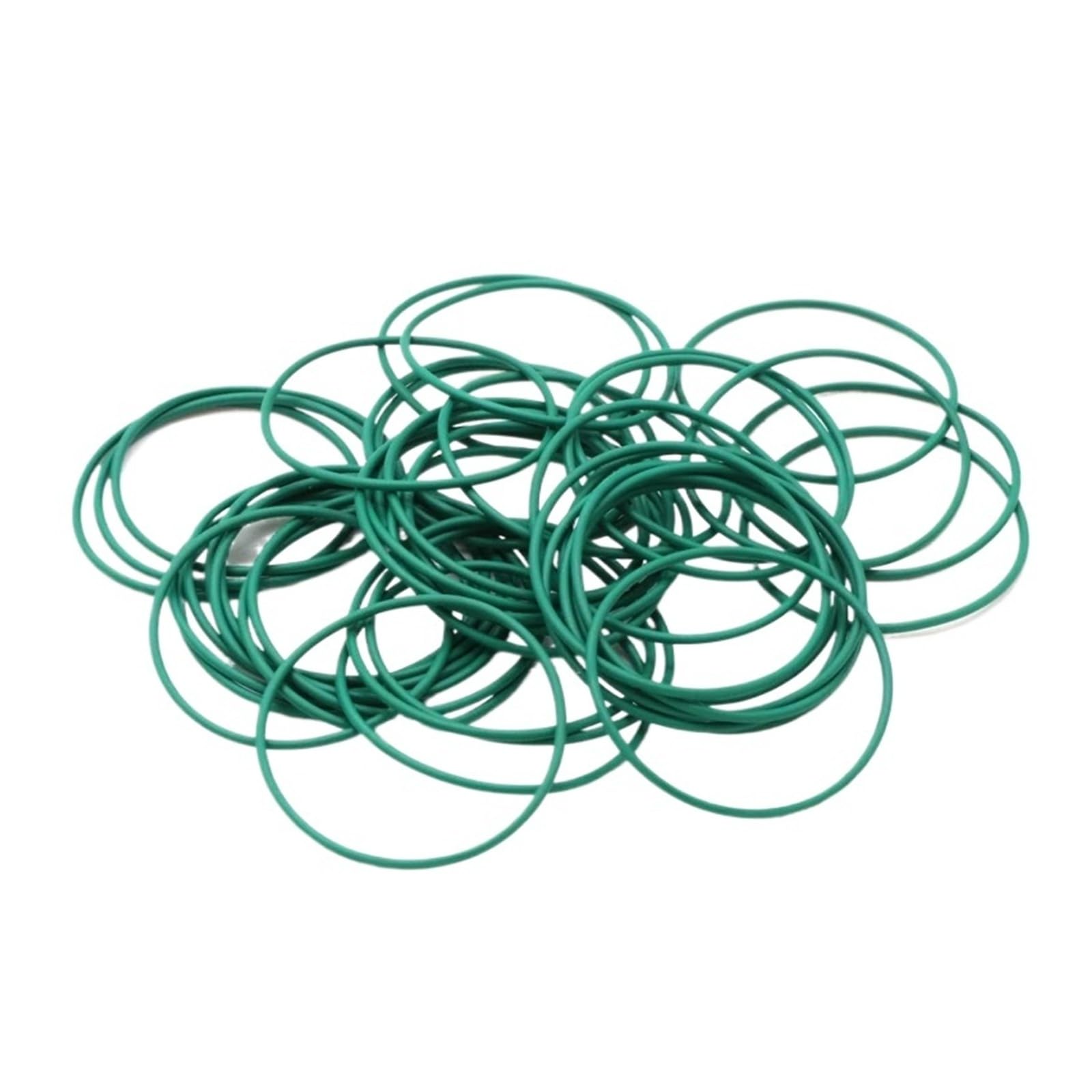 Rondelle in gomma, guarnizioni O-ring in confezione da 10, acciaio al carbonio 1 mm, diametro esterno 5-70 mm, gomma fluorurata.(OD 30mm)