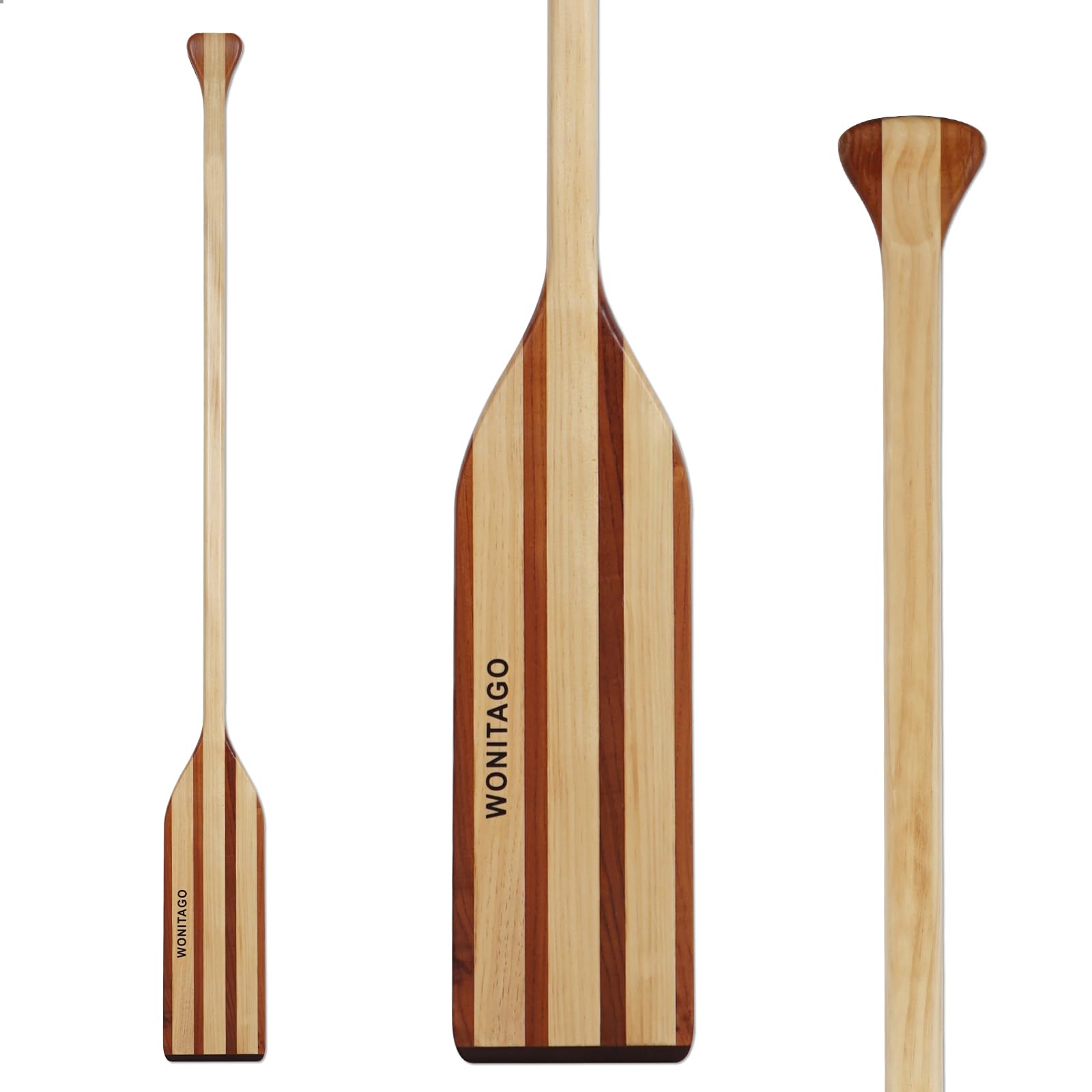 WONITAGO Wooden Canoe Paddle