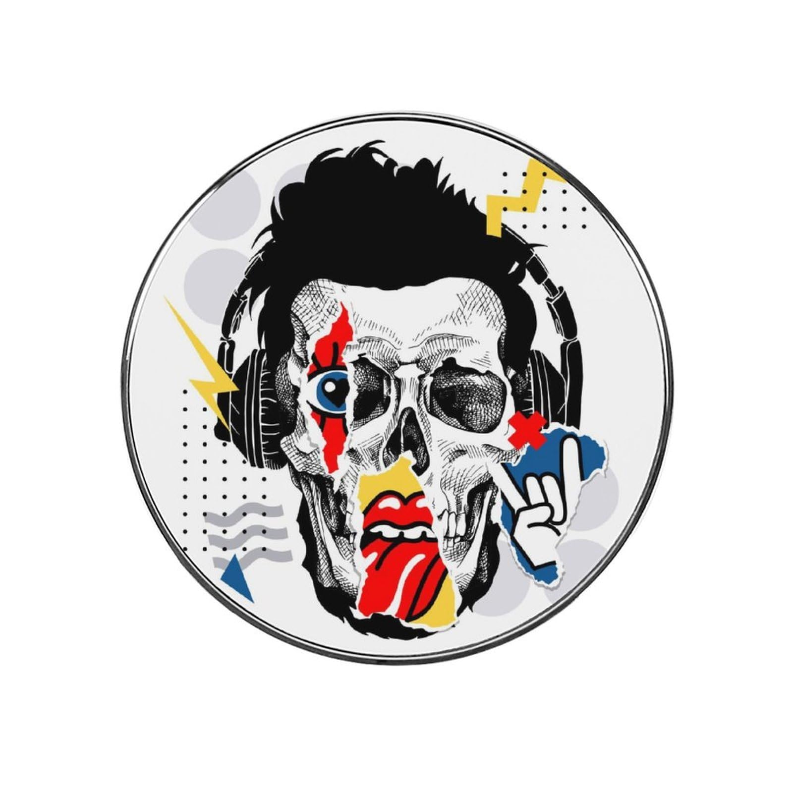 Funny Skull Refrigerator Magnet Decorative Locker Magnet For Kitchen And Office Home Décor