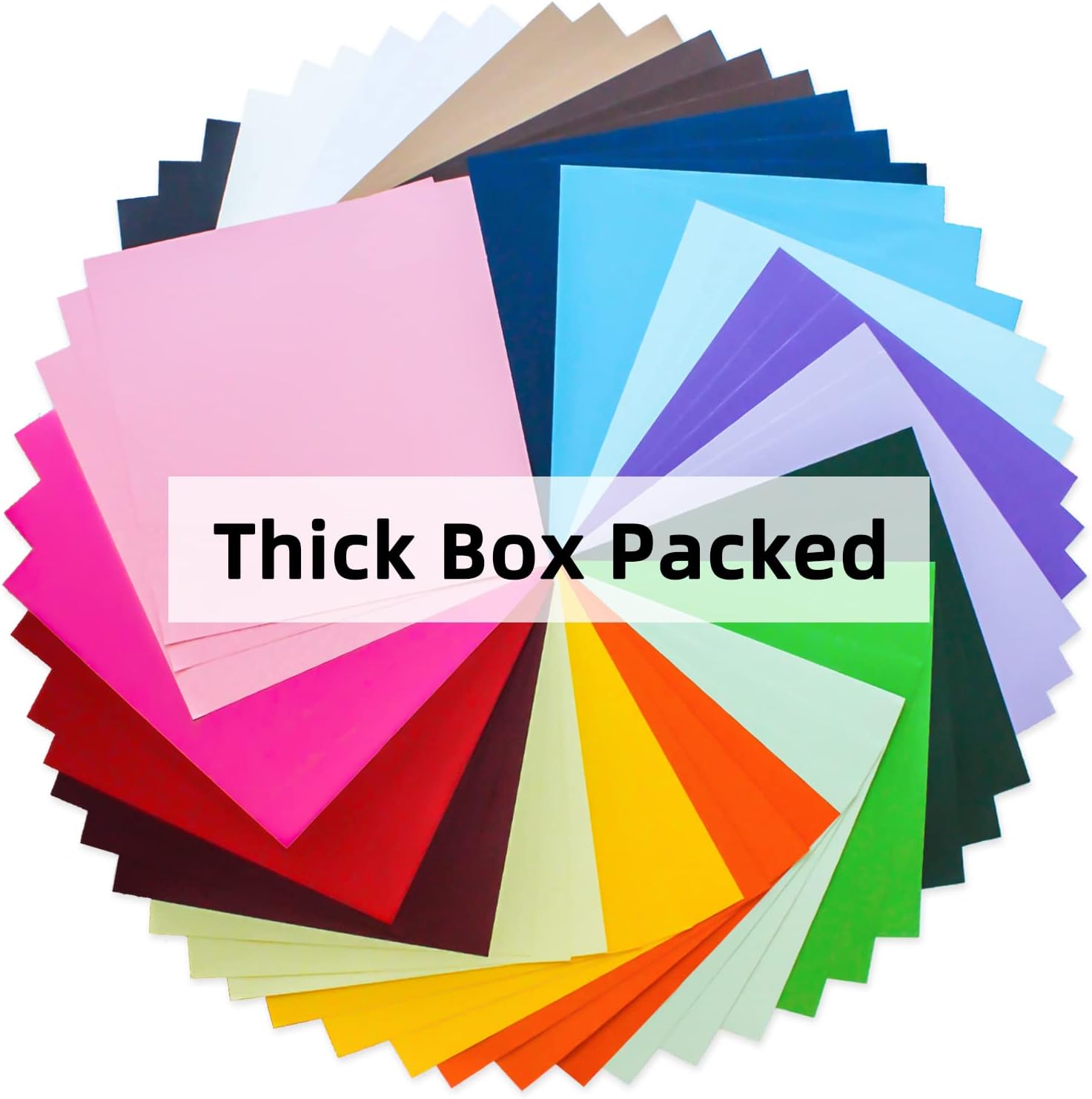 Livholic 60 Sheets Colored Card Stock Paper 250 gsm 80lb 12 x 12 20 Assorted Color Cardstock Colorful Paper for Cricut Card Making Paper Crafting