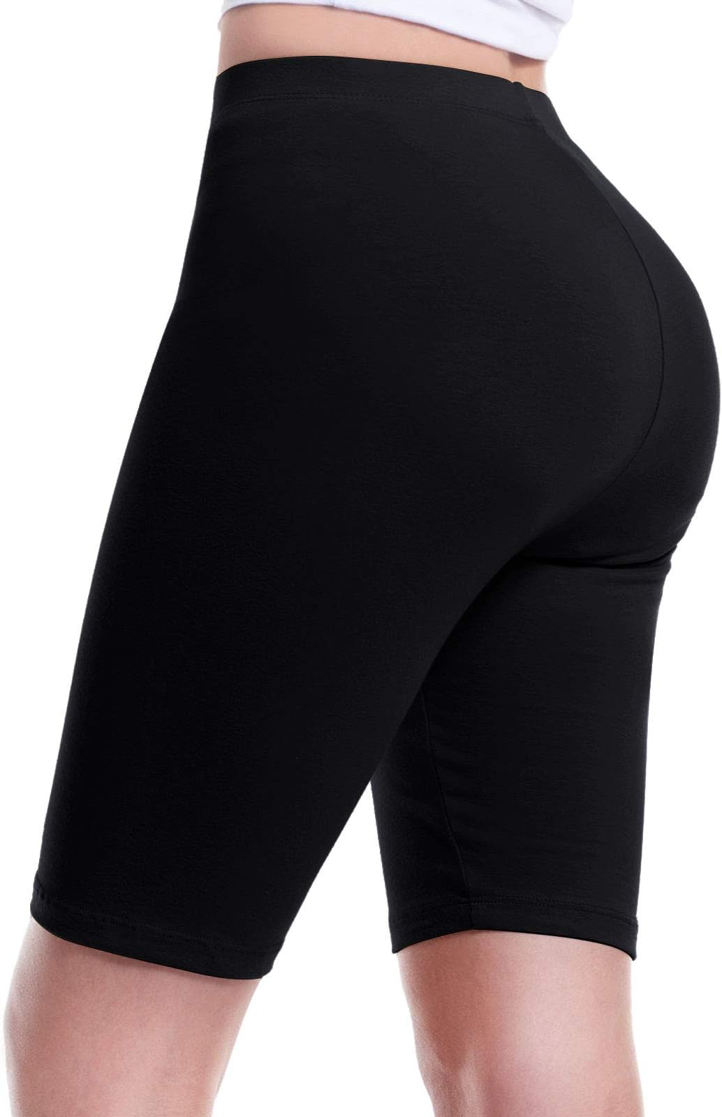 Design by OliviaWomen's Basic High Waisted Active Yoga Soft Biker Shorts
