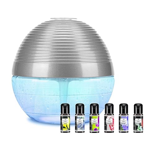 ap airpleasure Lavadora de aire purificadora a base de agua, revitalizador con 6 luces de colores, además de lavanda, lirio aguamarina, rosa