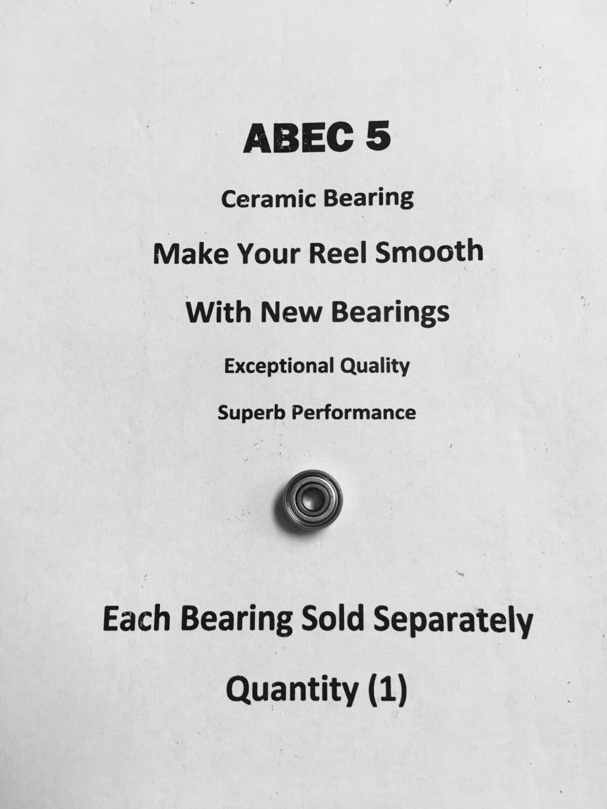 Penn Senator 113HLW 26-113H ABEC5 Ceramic-Bearing ONLY .125 x .375 x .156#19