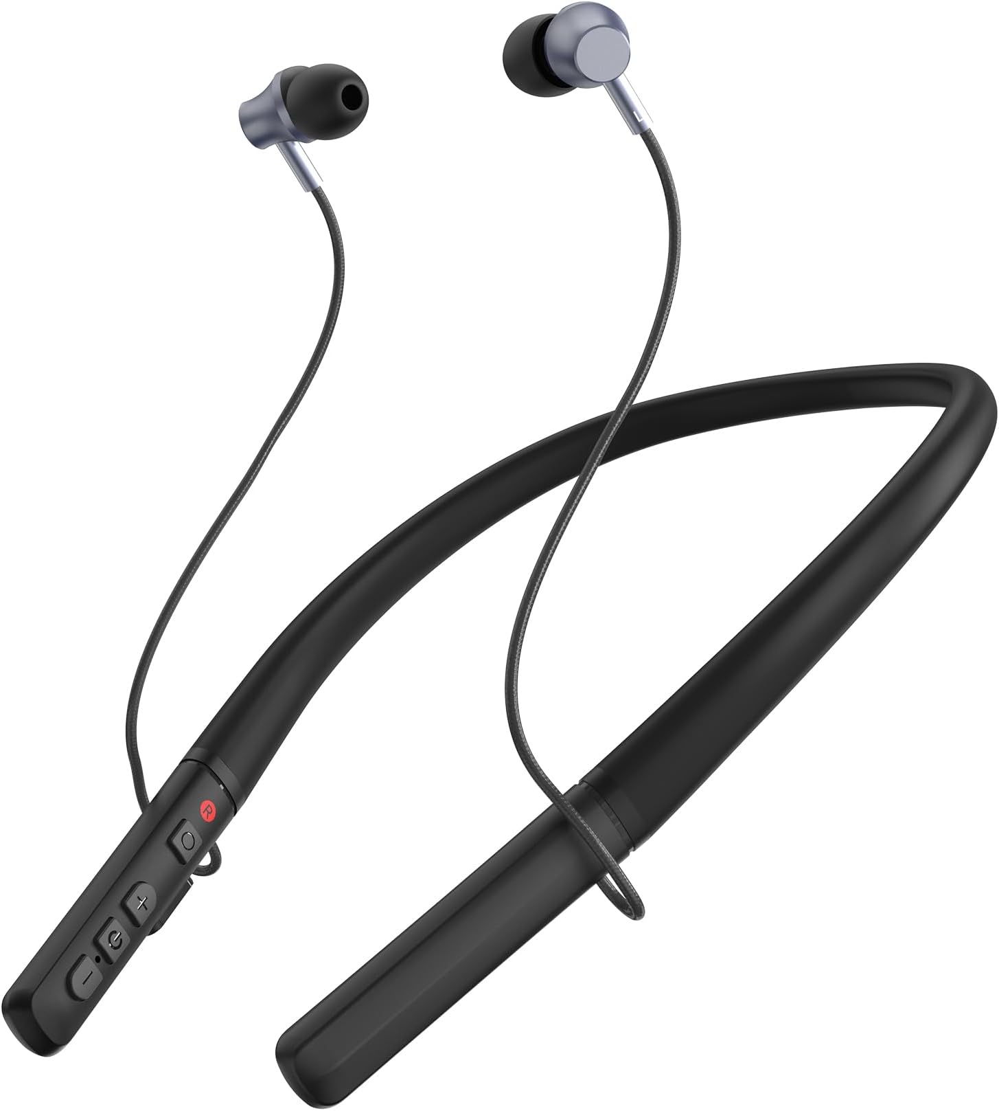 DIGGINGSOUND Hearing Aids, Neckband Hearing Aids with Bluetooth, Hearing Aid Amplifier for Seniors with Noise Cancelling, One Charge Used for a Whole Day