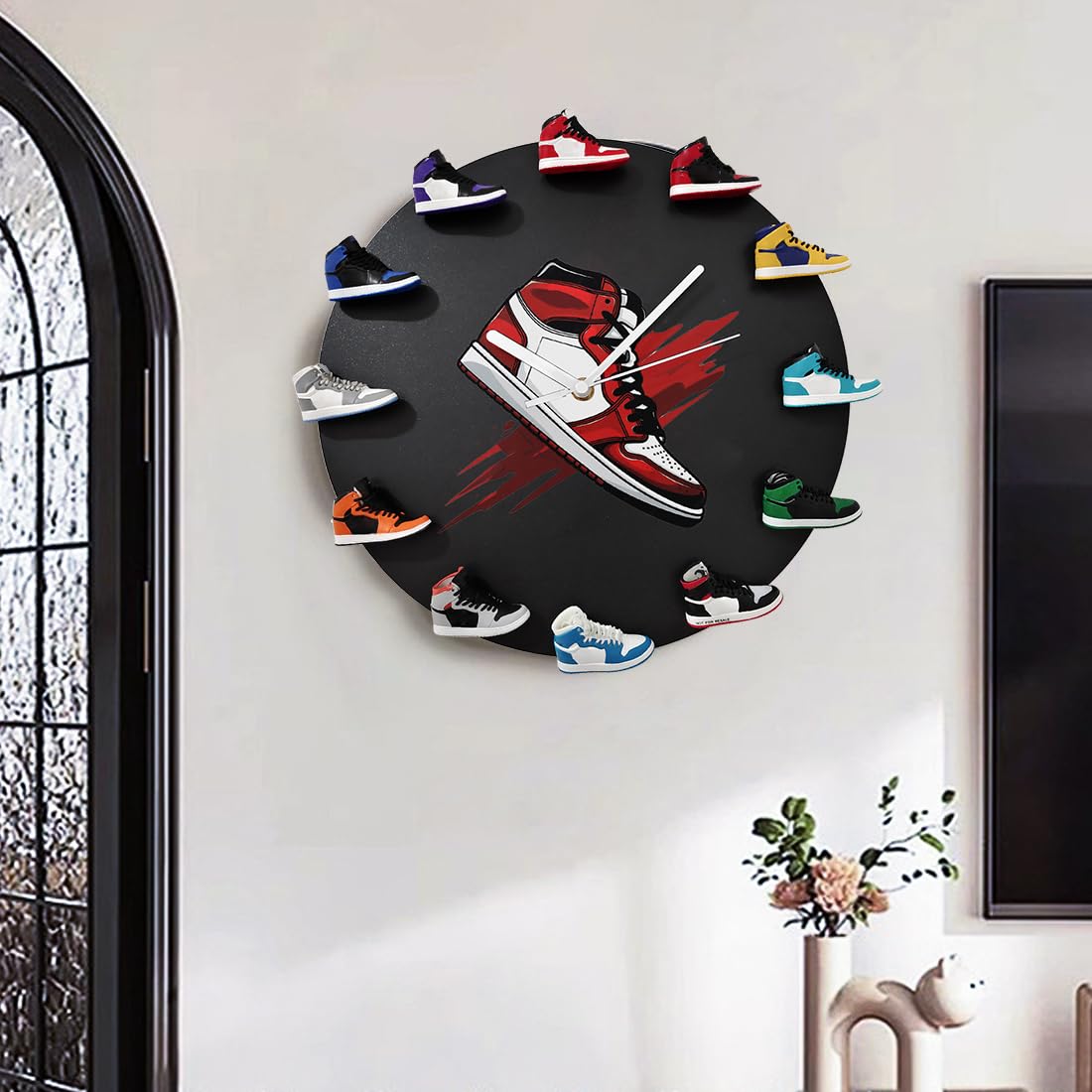 clock of 3d mini sneakers