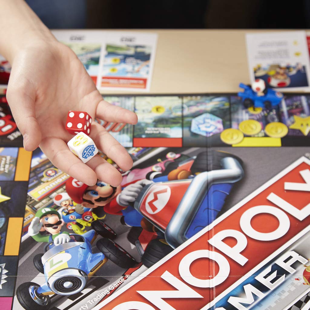 Monopoly E1870105 Gamer Mario Kart (Versión Española), Multicolor, Tamaño Único