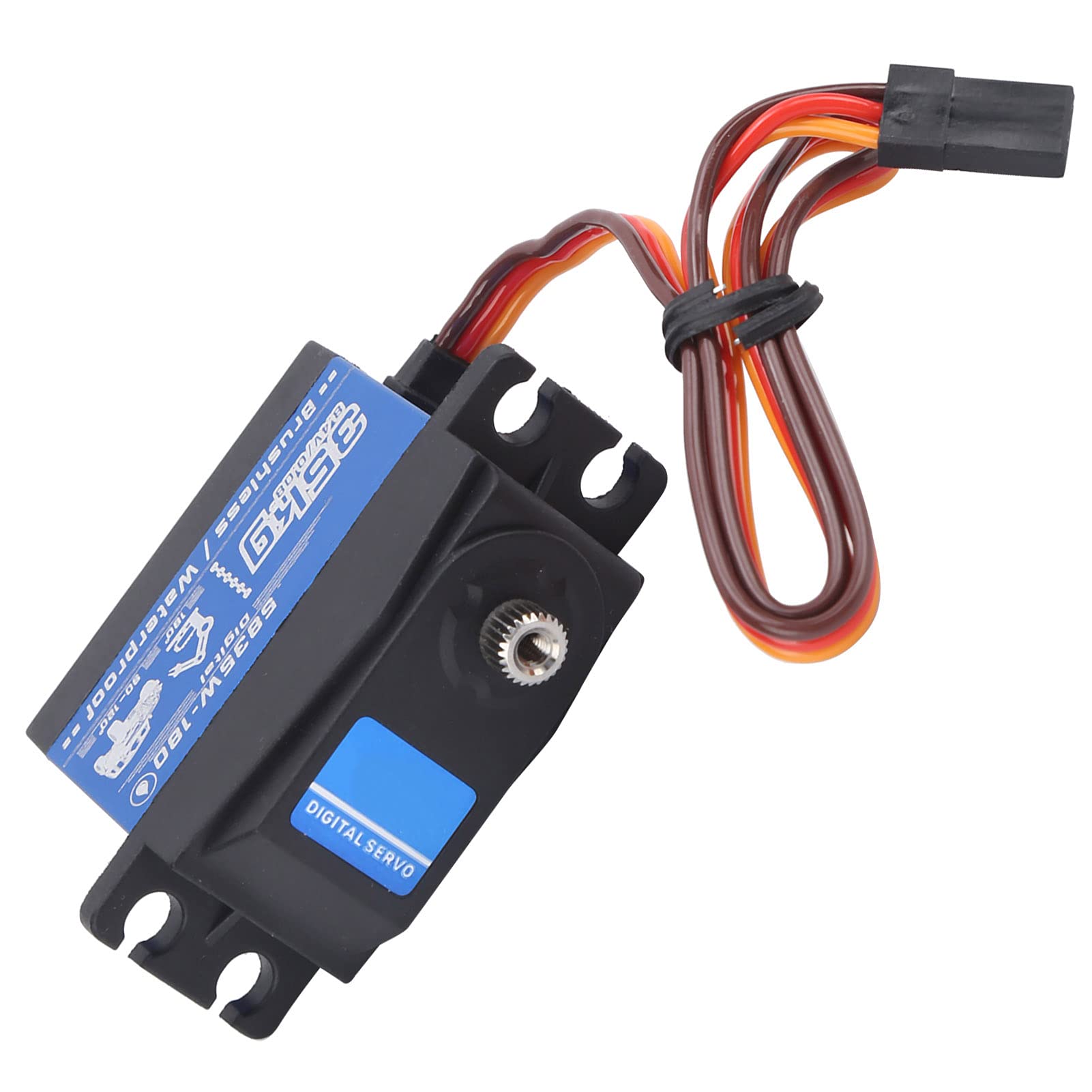 Servomotore brushless impermeabile da 35 kg per auto e robot RC in scala 1/8 e 1/10.