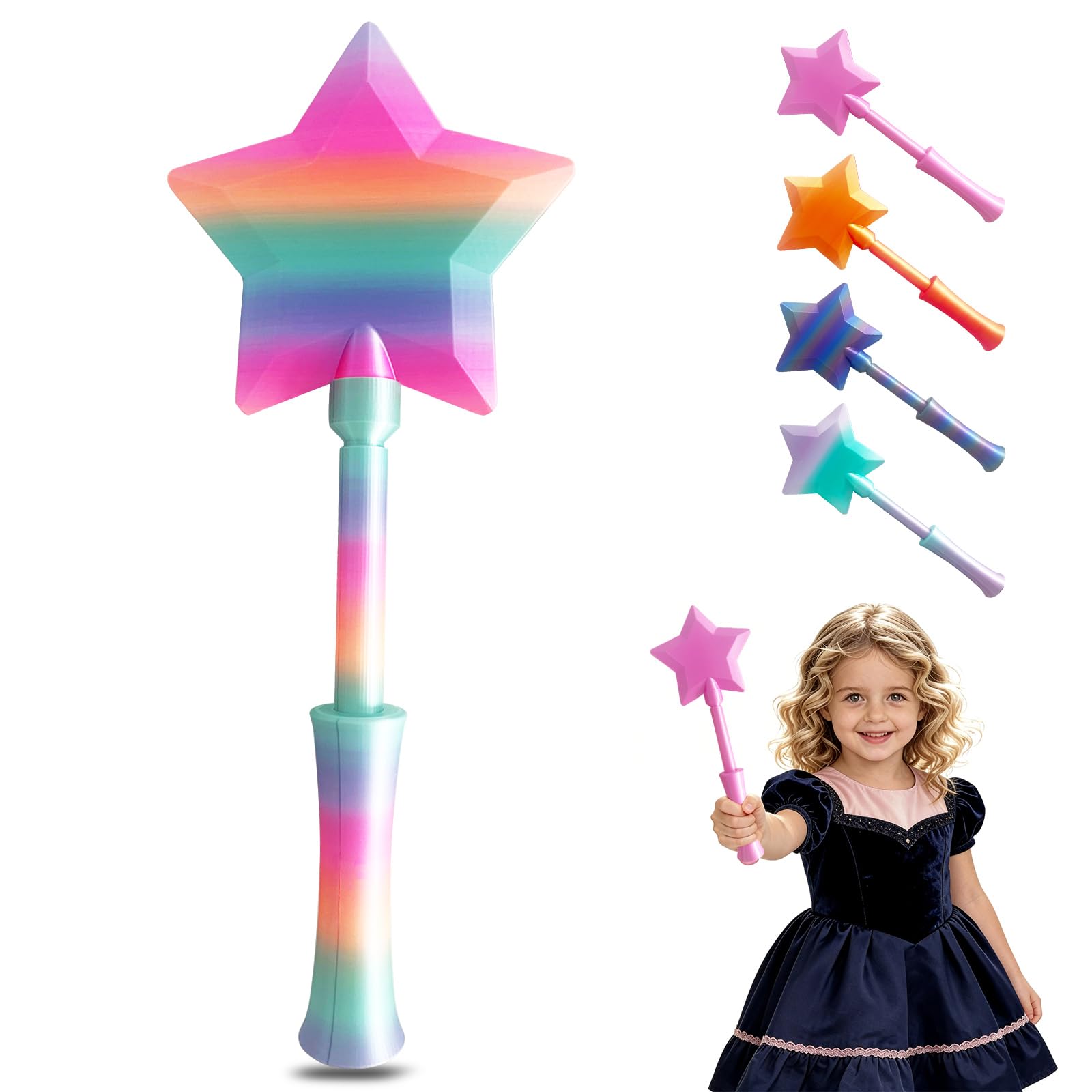 Credit Card Wand,3D Printed Tap to Pay Wand Card Holder with Hidden Slot,Credit Card Holder Wands,Easy Checkout for Contactless Payment,Novelty Gift for Kids and Adults Party(E)