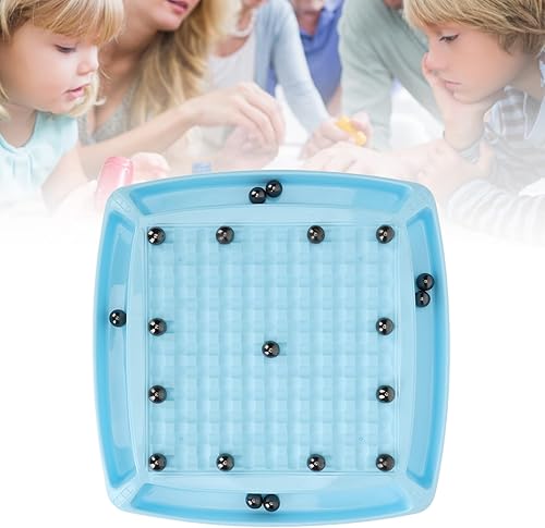 Miniatura 5 de Cryfokt Juego de ajedrez magnético, juego de ajedrez magnético portátil, juego de mesa magnético interactivo para niños y adultos, fiesta de Navidad