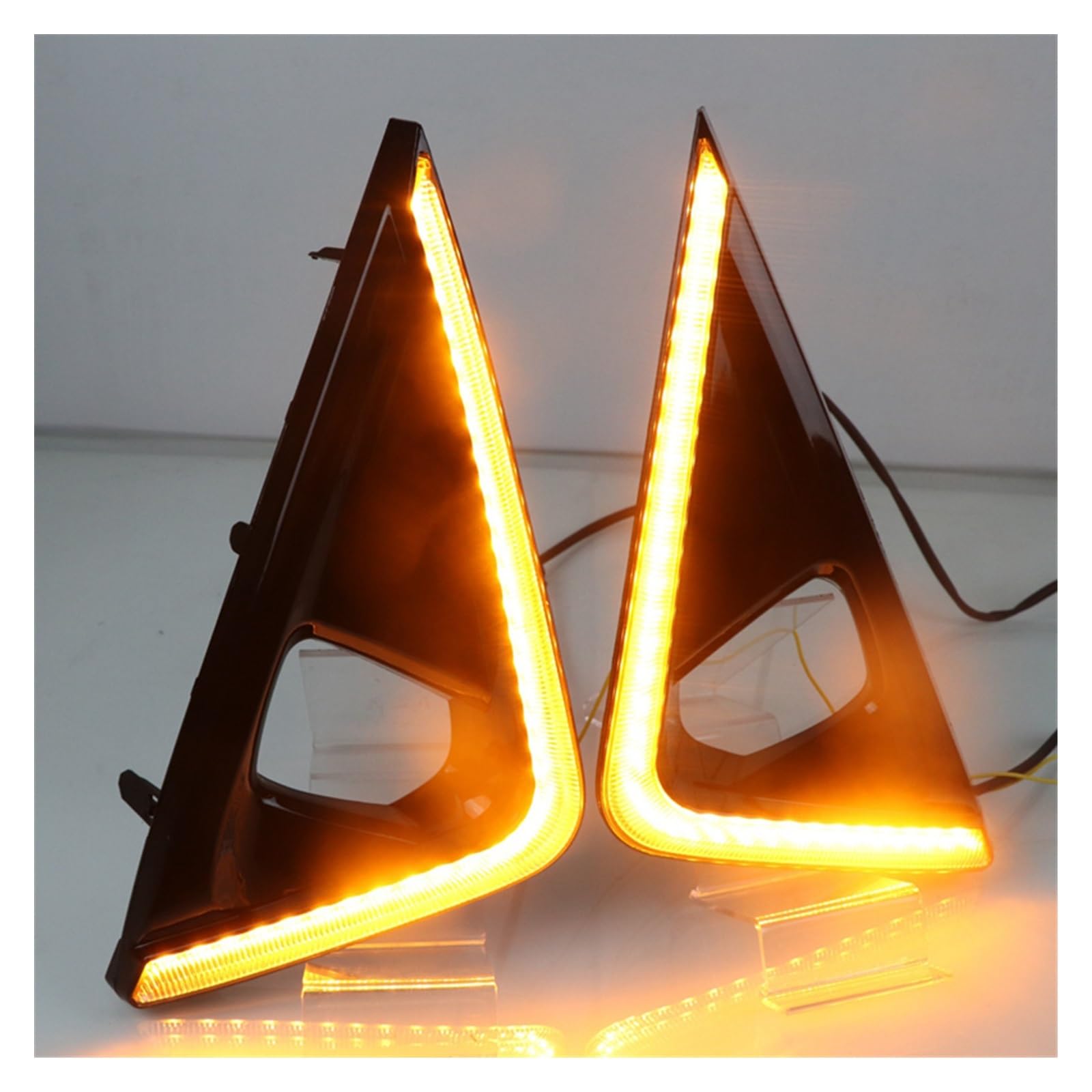 Fendinebbia 12V Auto LED DRL Per Alphard 2018 2019 Indicatore Di Direzione Giallo Indicatore Di Direzione Diurna Luce Fendinebbia Faro