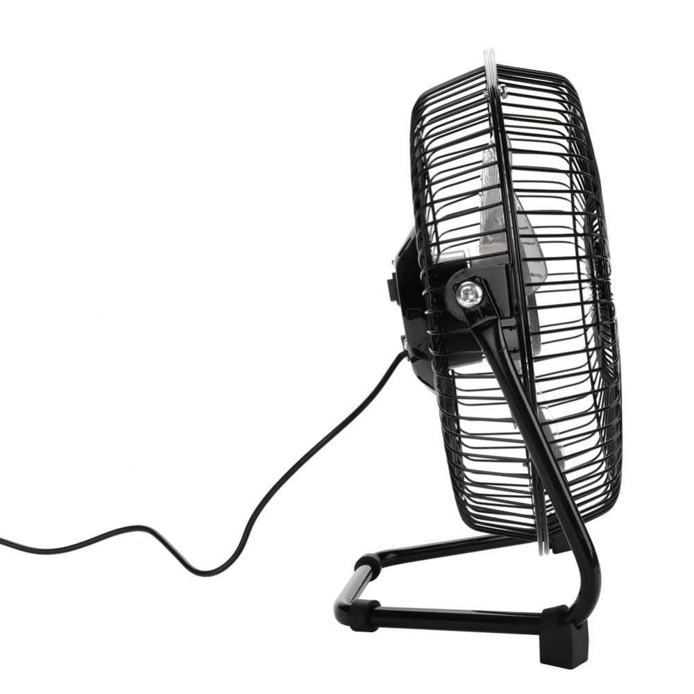 Tbest large solar fan, Mini Ventilateur USB Portable Panneau Solaire Ventilateur Électrique 5.2W 6V replacement pour Cam Bureau À La Maison En Plein Air Voyager Pêche 8 Pouce
