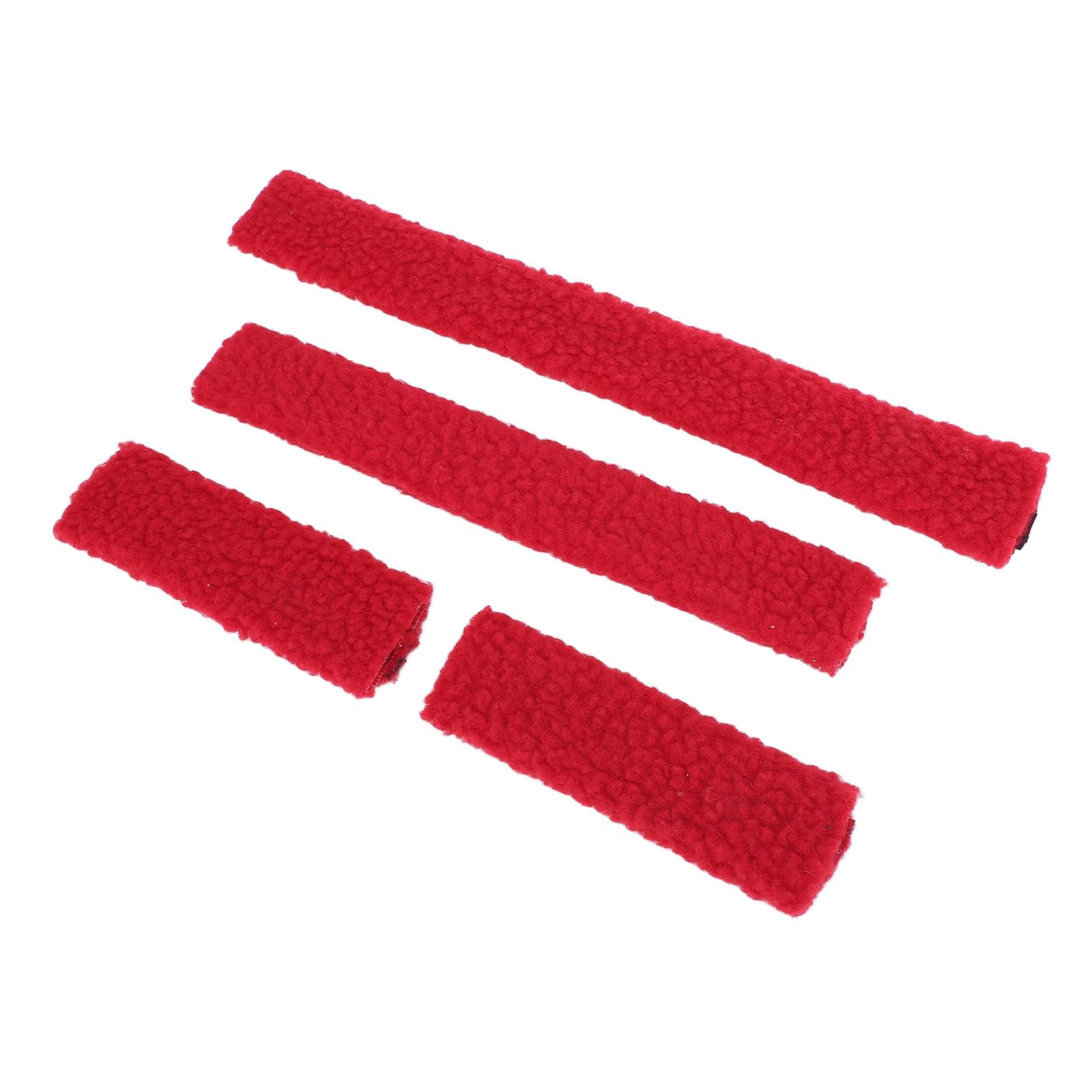 POENVFPO Horse Halter Tubes, Soft Comfort Lamb Fleece Halter Covers, Protect Horse, Easy Install Washable, Prevents Horse Irritation, Soft Delicate Sheepskin, Gently Caring for