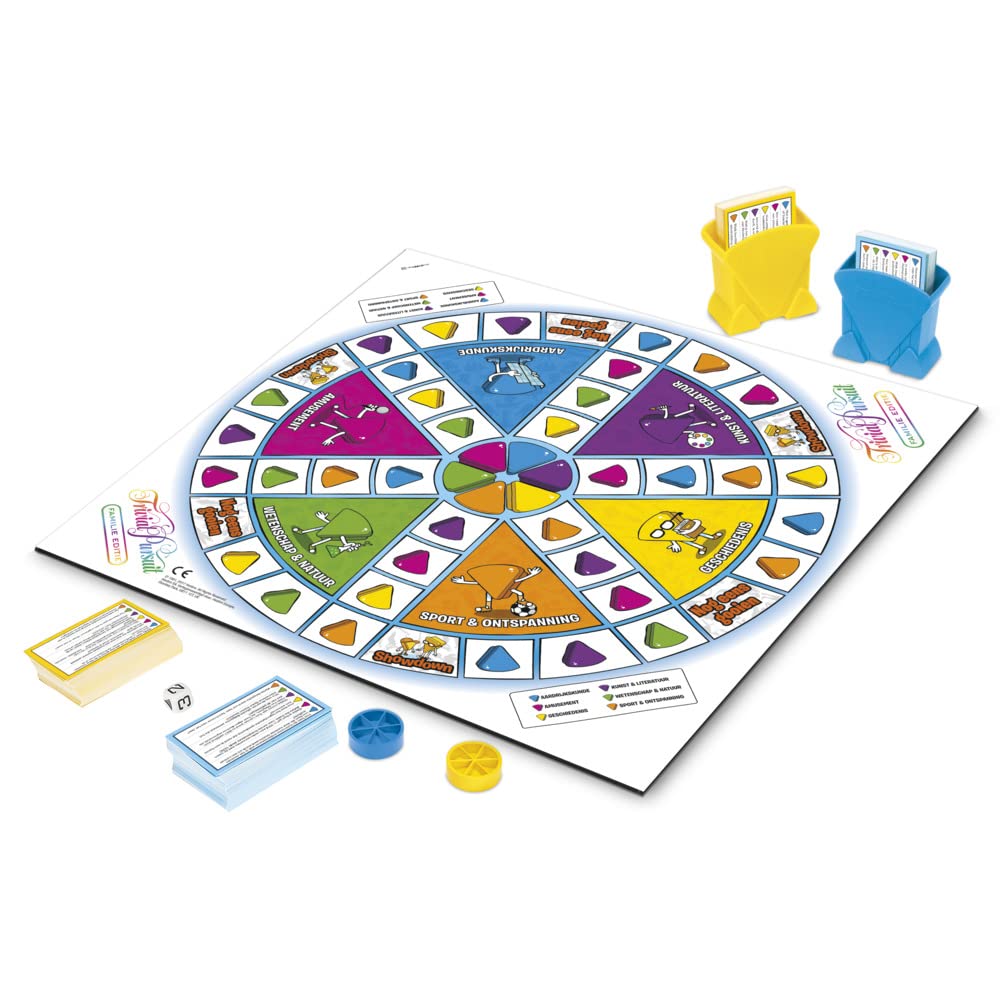 Trivial Pursuit Familienausgabe, Brettspiel Familienspielabend, Quizspiel, ab 8 Jahren (Flämische Version)