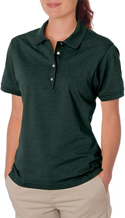 Jerzees Women Semi-Fitted Polo Spotshield 50/50