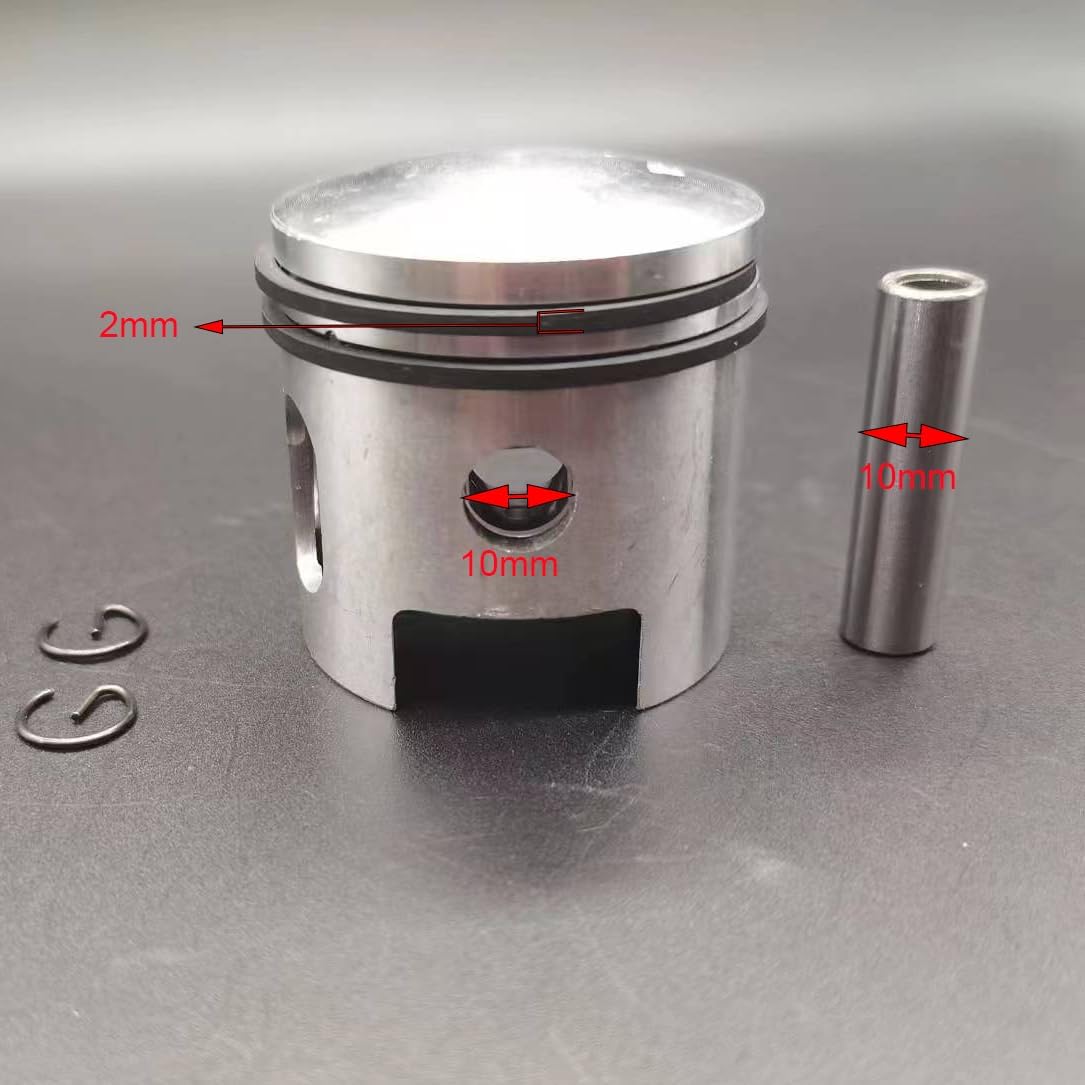 80cc/66cc Windowed Piston Set - 66cc/80cc Gas Motorized Bicycle