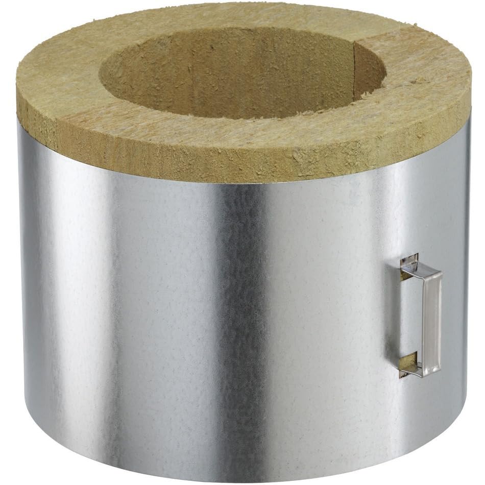 Conduit poujoulat Interieur INOX/galva Coquille Isolante (Plafond) Plafond dn 180/230