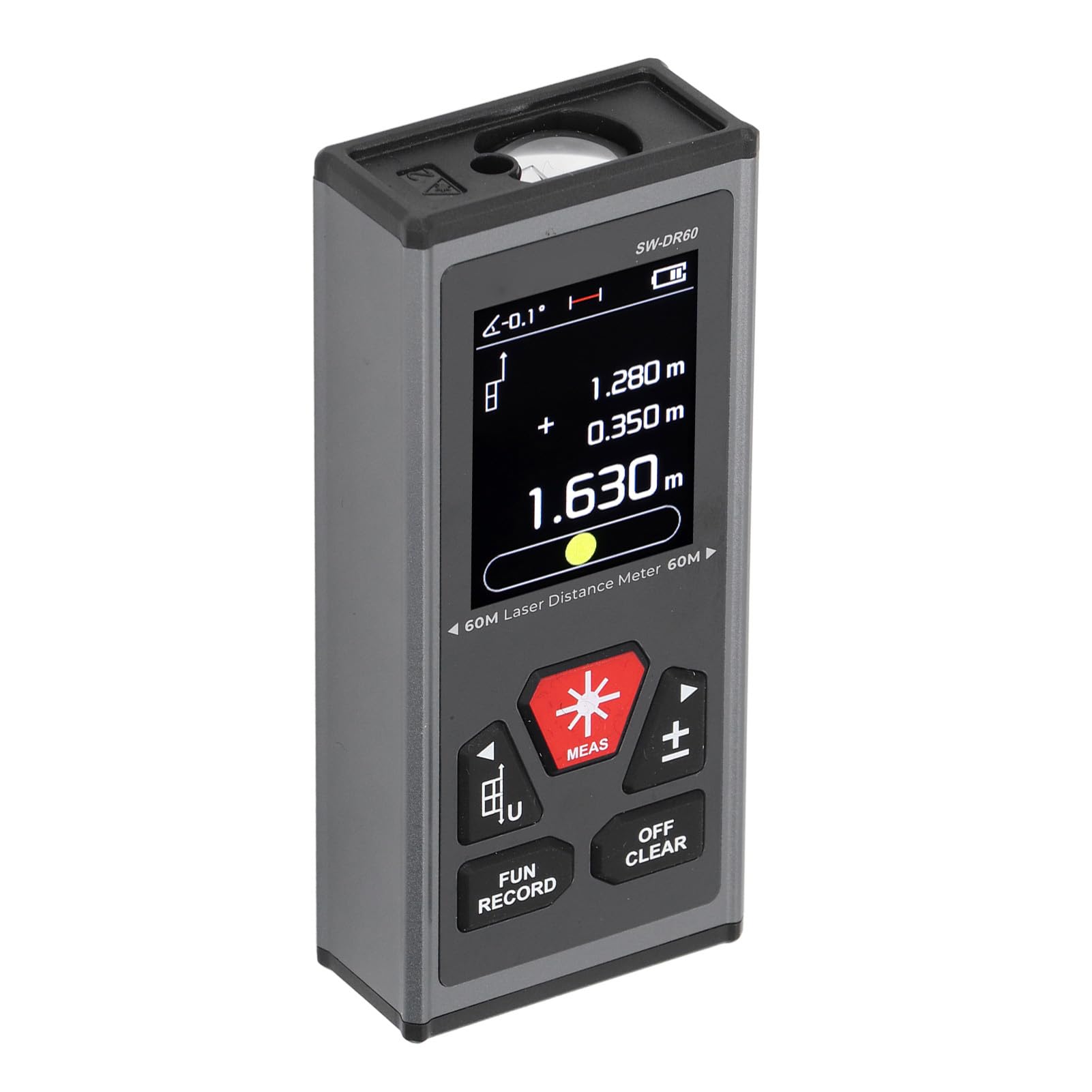 FTVOGUE Télémètre Bilatéral, Outil de Mesure Rechargeable par USB avec Une Précision de ± 2 Mm, Conception Compacte pour l'amélioration de l' et la Construction
