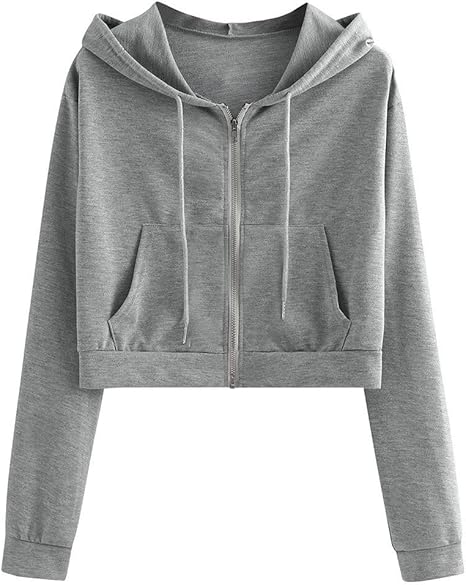 Cropped sweatshirt womens Clearance