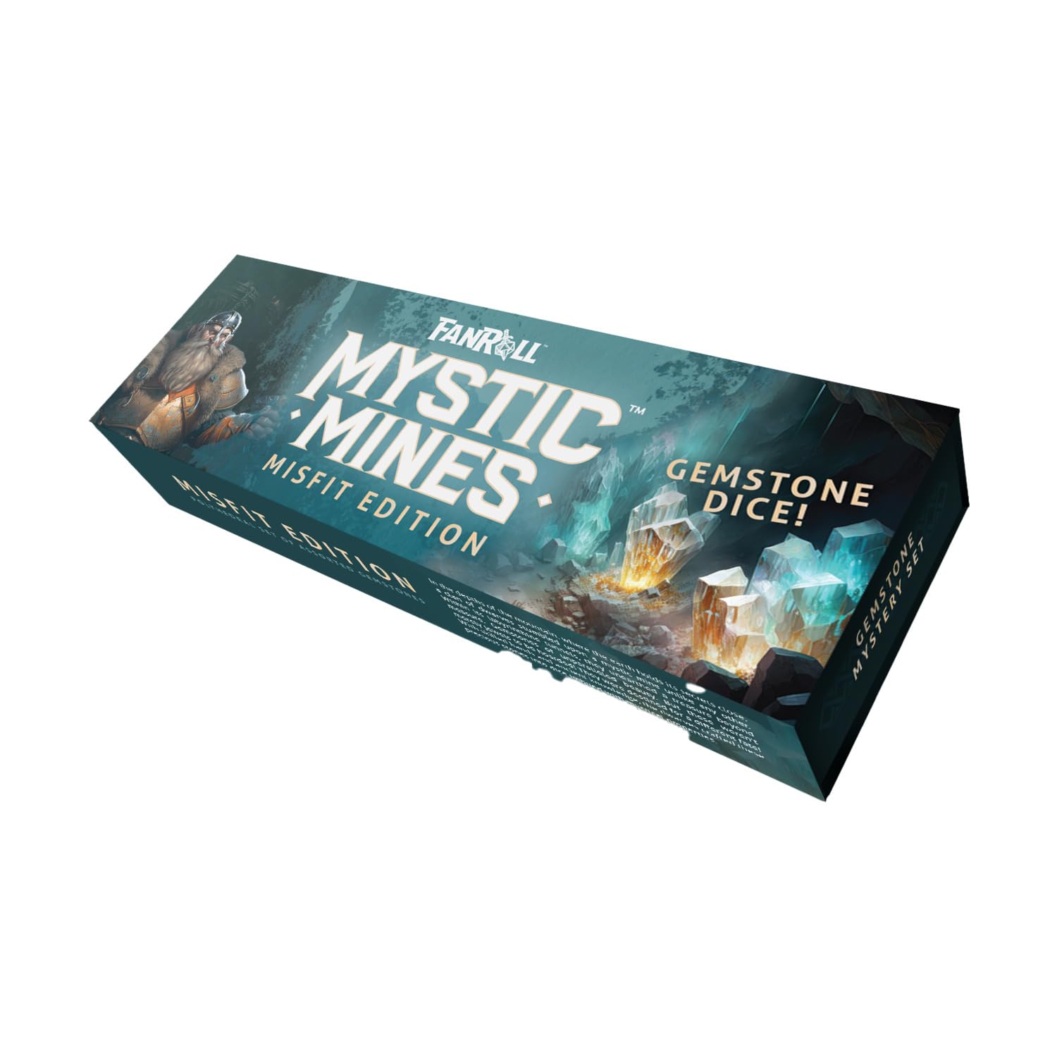 FanRoll Misfit Gemstone Mystic Mines - Set di dadi