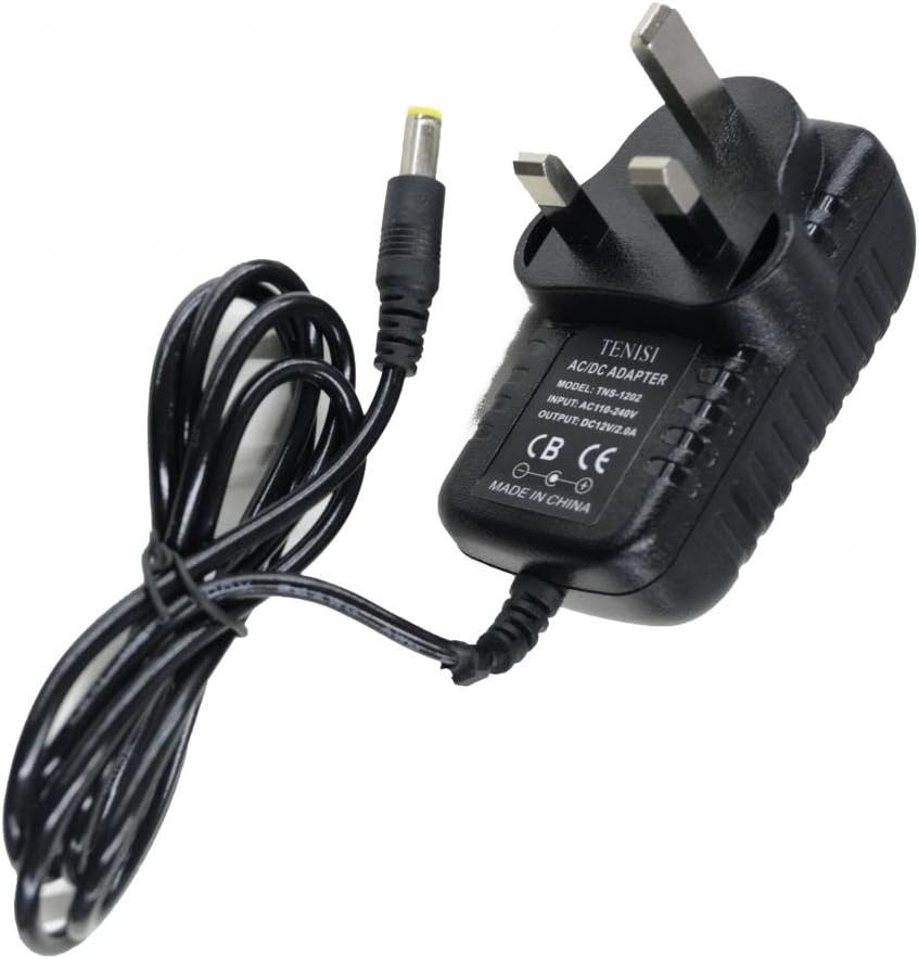 12v 2a 2 Amp Dc Power Supply Adaptor Perfect For Transformer Led Strip Cctv System Amazon Co Uk Diy Tools