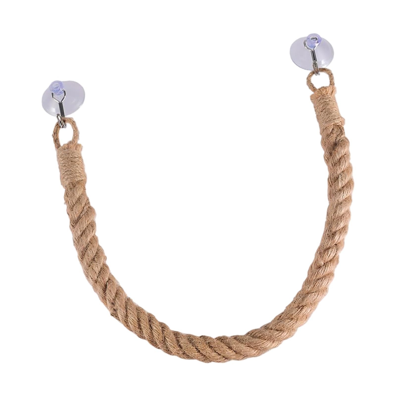 LUCKGONI Natural Fiber Climbing Rope Toy For Snake Small Animal Terrarium Habitat Decoration For Pet Lizards And Reptiles