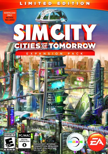  NEW & SEALED! SimCity Cities Of Tomorrow Limited Edition Expansion Pack PC Game