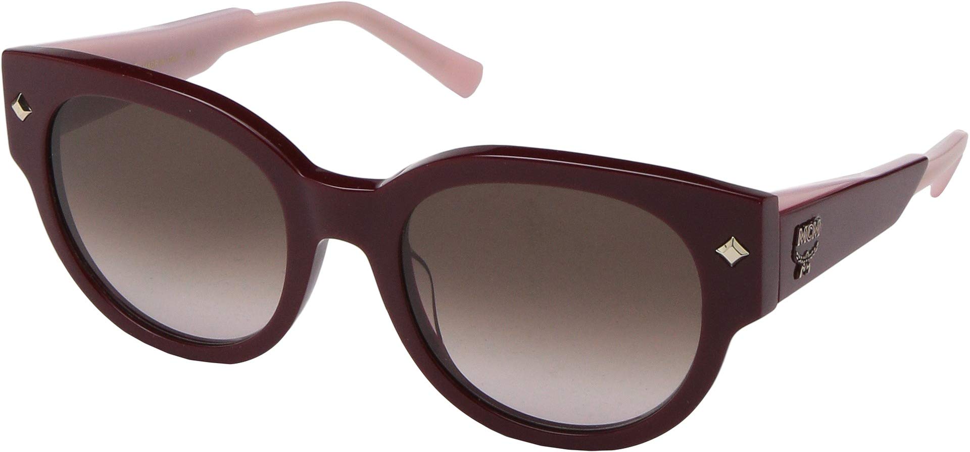 MCM Womens MCM673SL Bordeaux/Brown Rose Gradient One Size