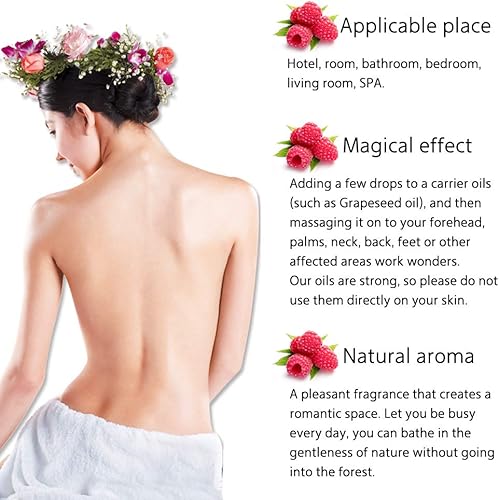 Miniatura 4 de RAINBOW ABBY 2 botellas de aceite esencial de manzana, puro, sin diluir, aceites de calidad terapéutica