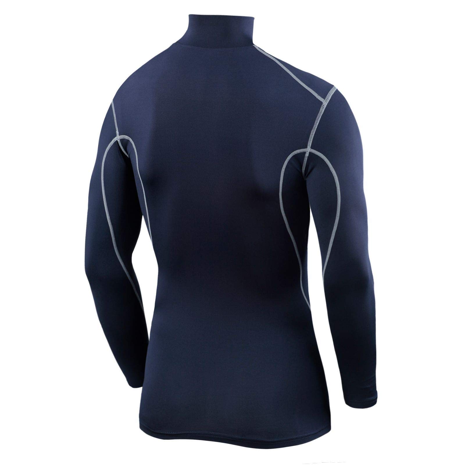 TCA PRO Performance Uomo Maglia Collo Alto a Maniche Lunghe